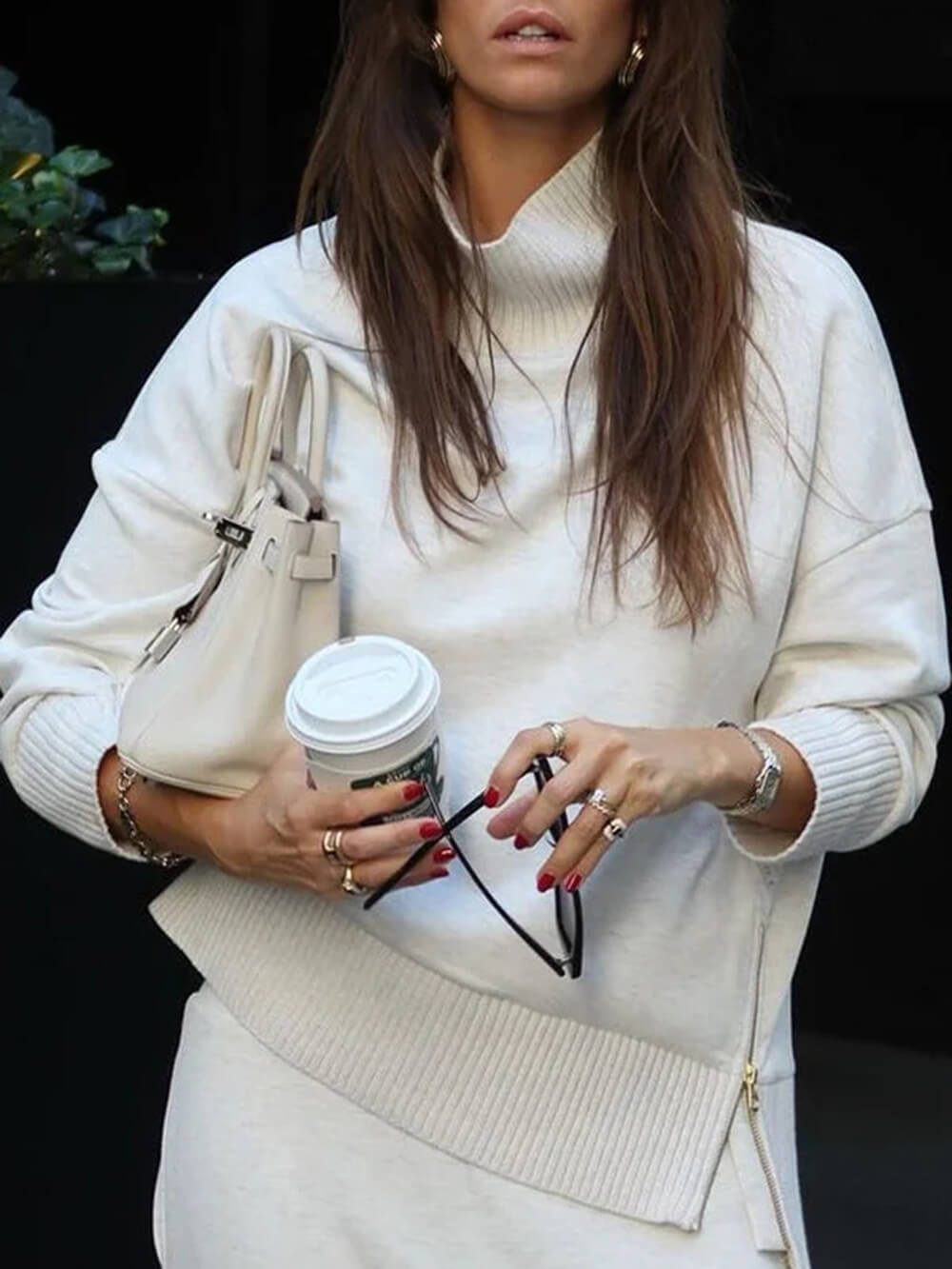 Conjunto Abrigado Elegante