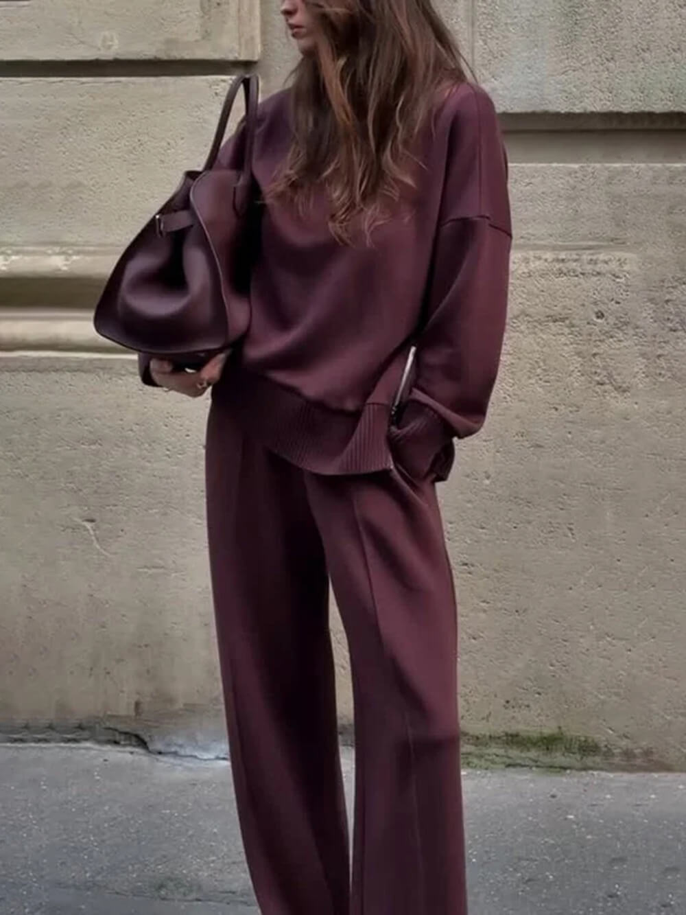 Conjunto Abrigado Elegante