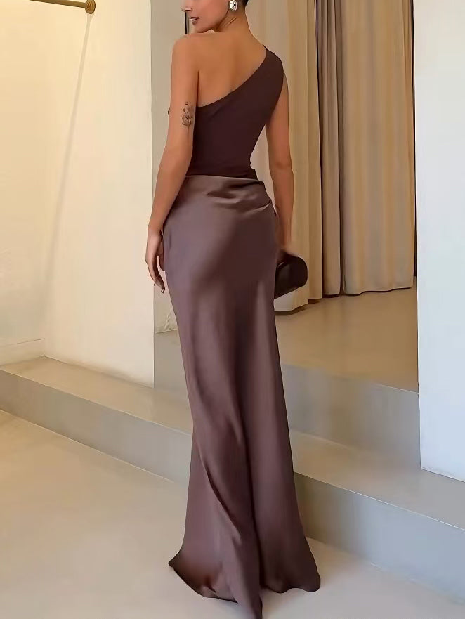Elegant long party dress