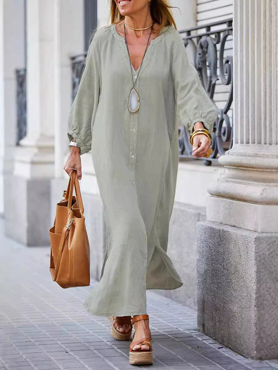 Zaira™ – Vestido Botones