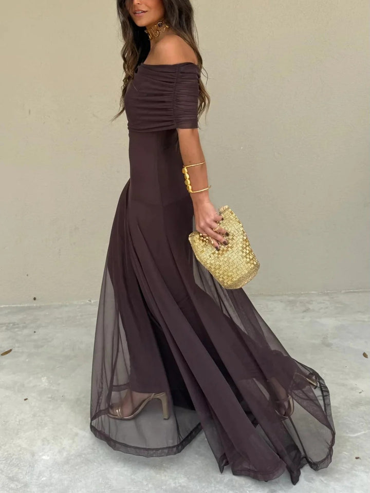 One-shoulder dress