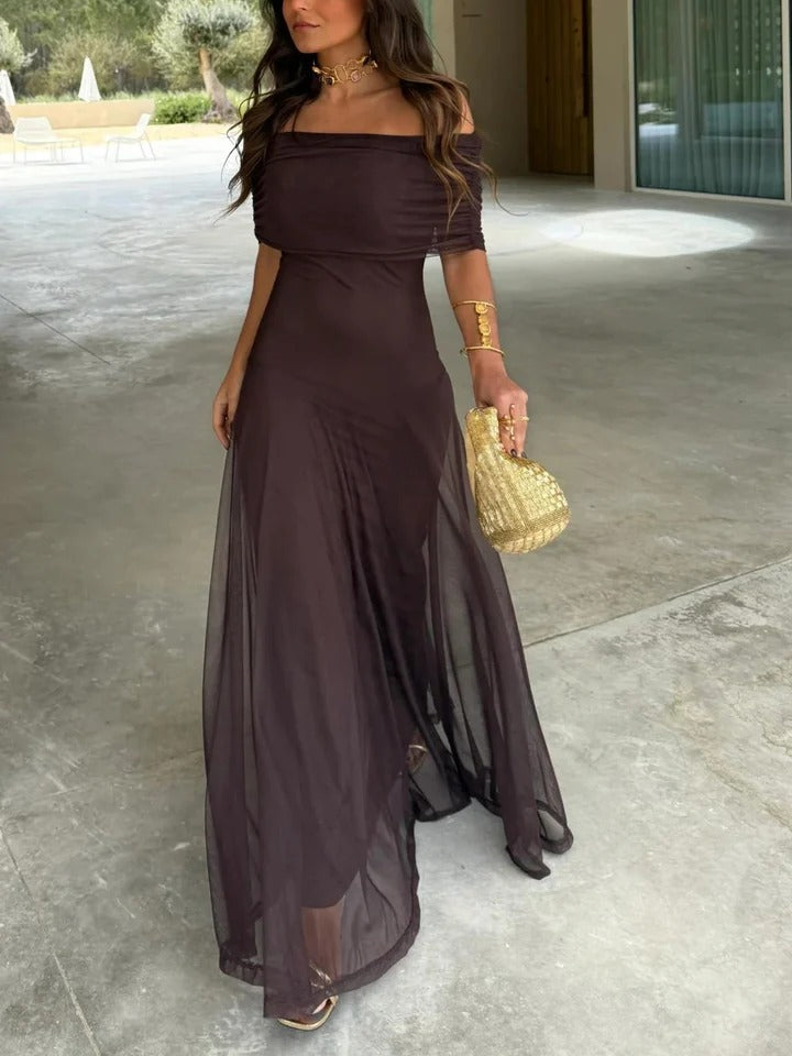 One-shoulder dress